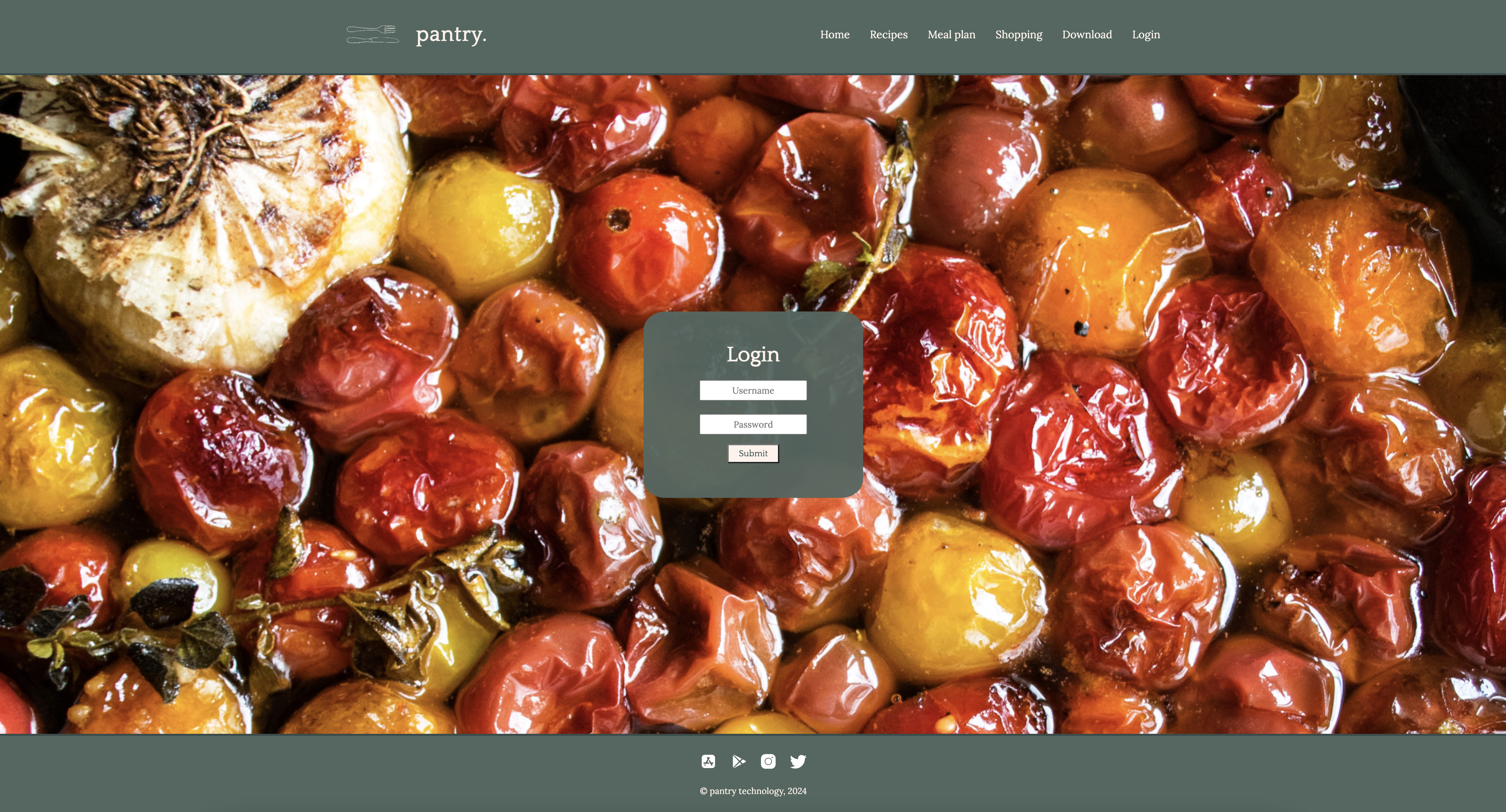 link to pantry website